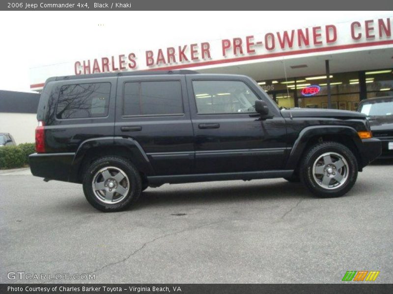 Black / Khaki 2006 Jeep Commander 4x4