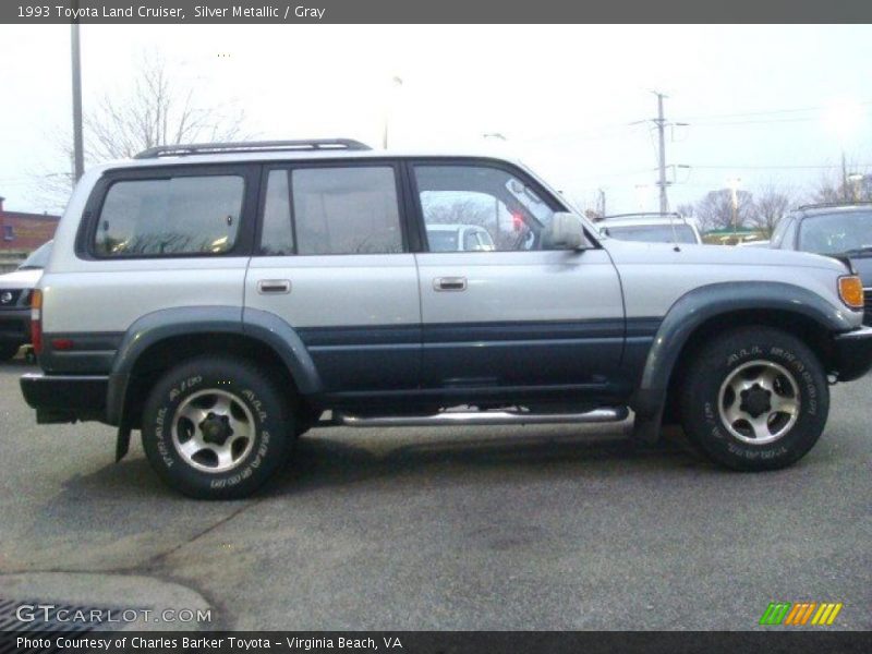 Silver Metallic / Gray 1993 Toyota Land Cruiser