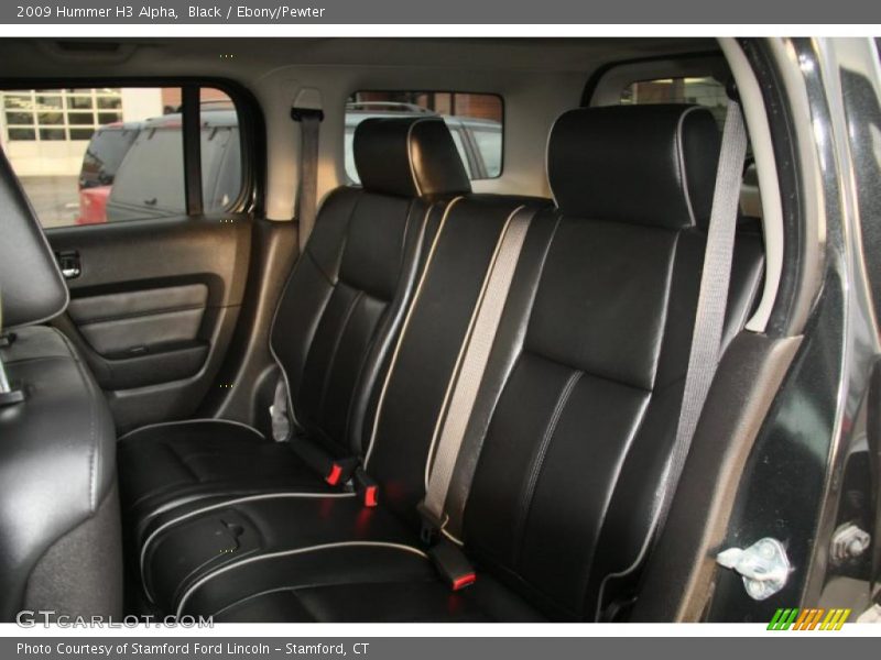 Black / Ebony/Pewter 2009 Hummer H3 Alpha