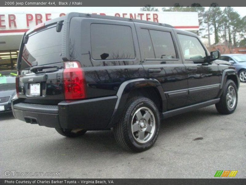 Black / Khaki 2006 Jeep Commander 4x4