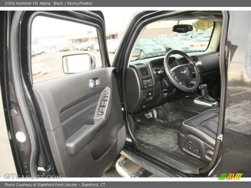 Black / Ebony/Pewter 2009 Hummer H3 Alpha