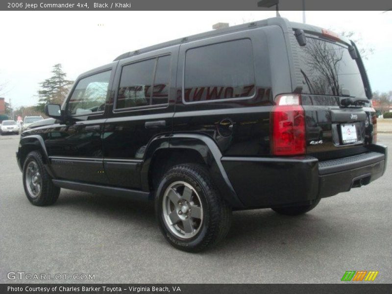 Black / Khaki 2006 Jeep Commander 4x4