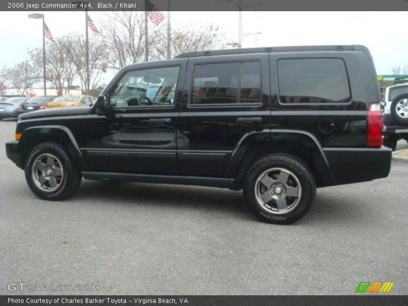 Black / Khaki 2006 Jeep Commander 4x4