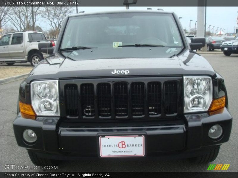 Black / Khaki 2006 Jeep Commander 4x4