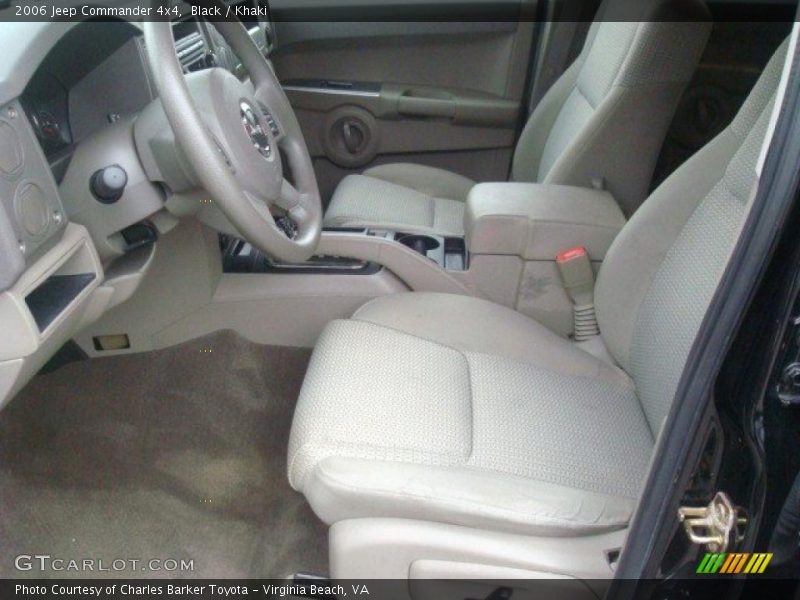 Black / Khaki 2006 Jeep Commander 4x4