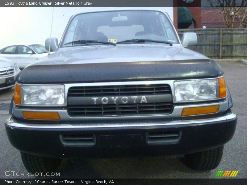 Silver Metallic / Gray 1993 Toyota Land Cruiser