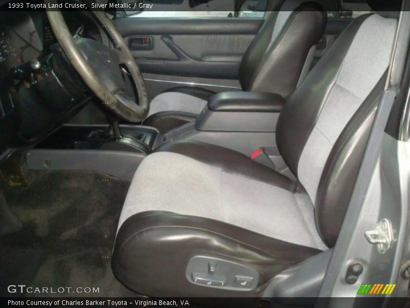Silver Metallic / Gray 1993 Toyota Land Cruiser