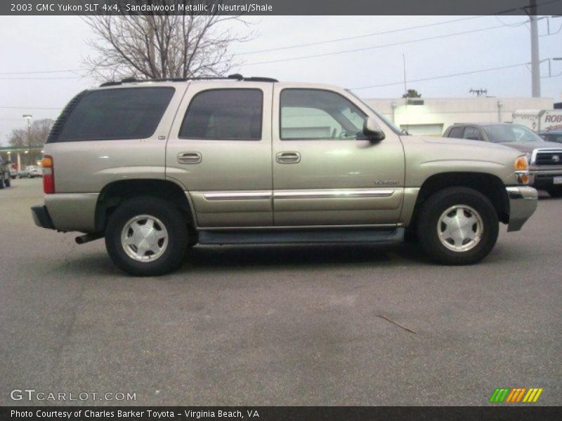 Sandalwood Metallic / Neutral/Shale 2003 GMC Yukon SLT 4x4