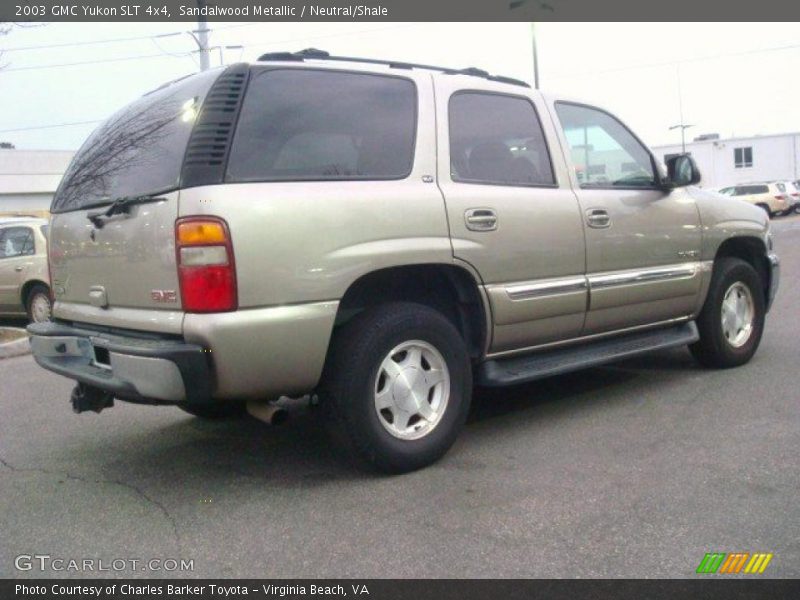  2003 Yukon SLT 4x4 Sandalwood Metallic