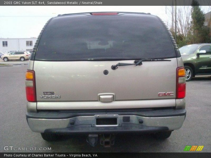 Sandalwood Metallic / Neutral/Shale 2003 GMC Yukon SLT 4x4