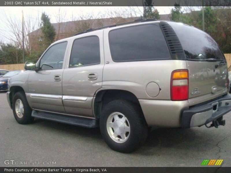 Sandalwood Metallic / Neutral/Shale 2003 GMC Yukon SLT 4x4