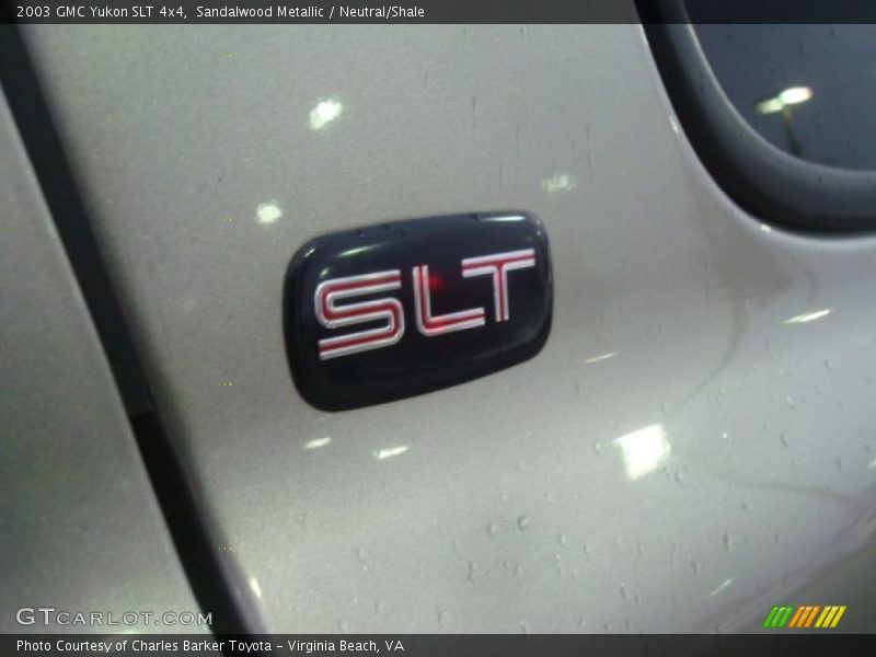  2003 Yukon SLT 4x4 Logo