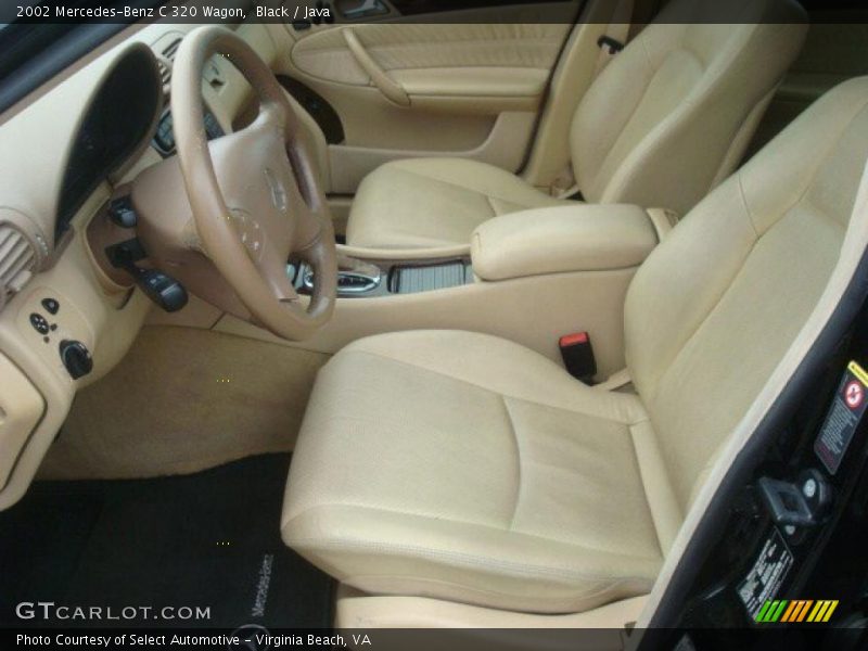  2002 C 320 Wagon Java Interior