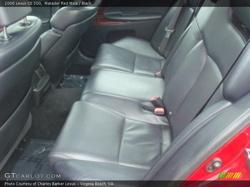 Matador Red Mica / Black 2006 Lexus GS 300