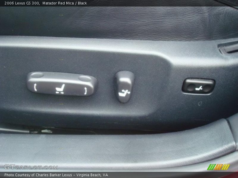 Matador Red Mica / Black 2006 Lexus GS 300