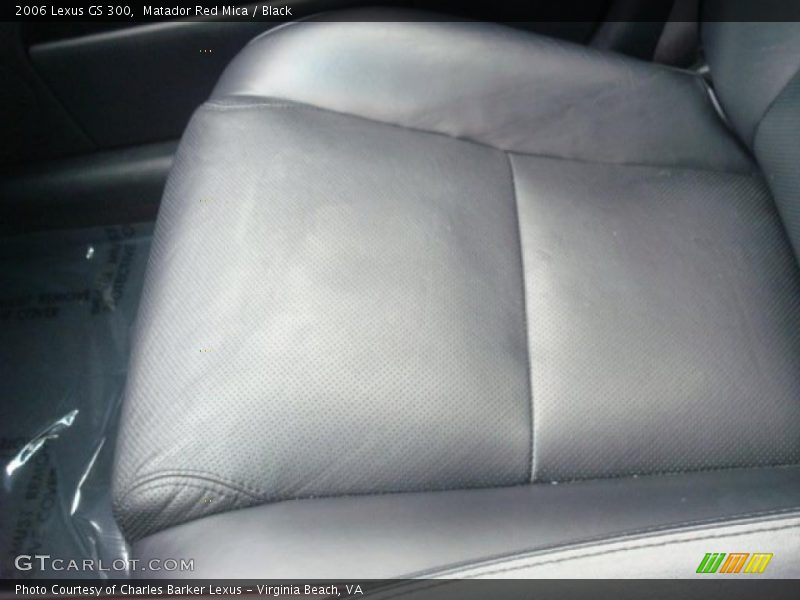 Matador Red Mica / Black 2006 Lexus GS 300