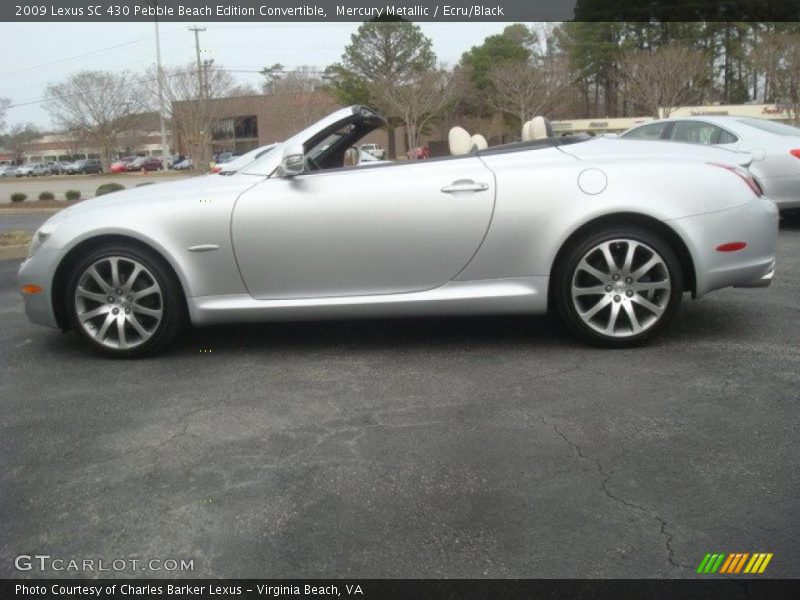  2009 SC 430 Pebble Beach Edition Convertible Mercury Metallic