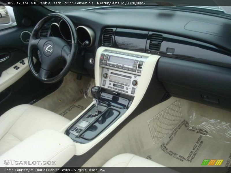 Dashboard of 2009 SC 430 Pebble Beach Edition Convertible