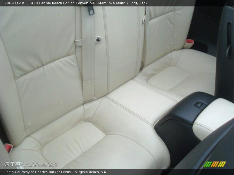 Mercury Metallic / Ecru/Black 2009 Lexus SC 430 Pebble Beach Edition Convertible