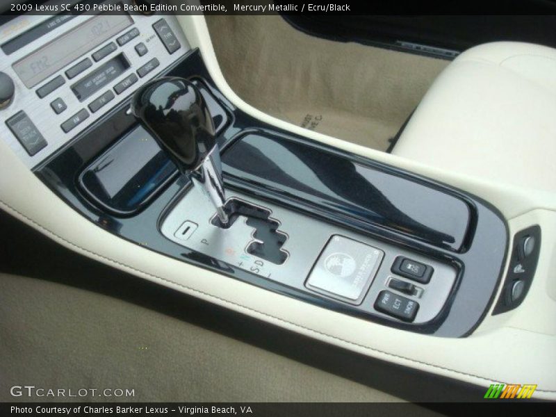  2009 SC 430 Pebble Beach Edition Convertible 6 Speed Automatic Shifter