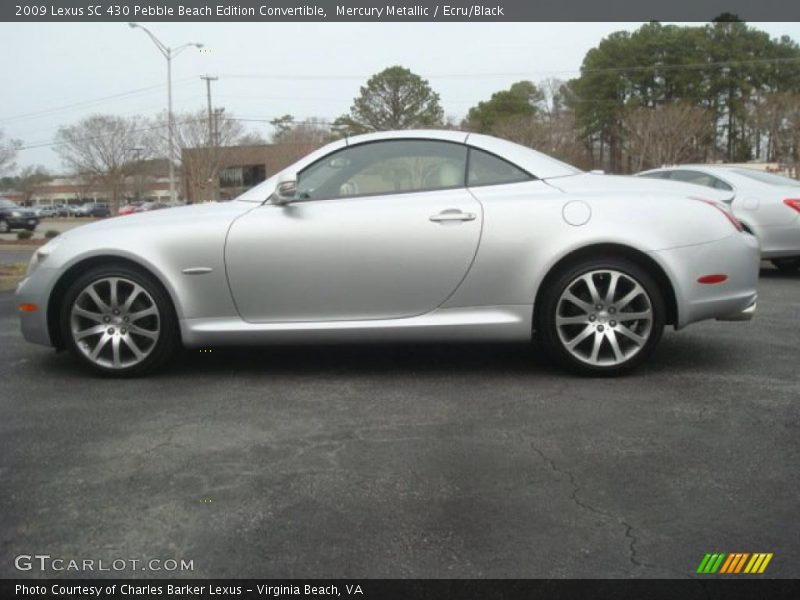  2009 SC 430 Pebble Beach Edition Convertible Mercury Metallic