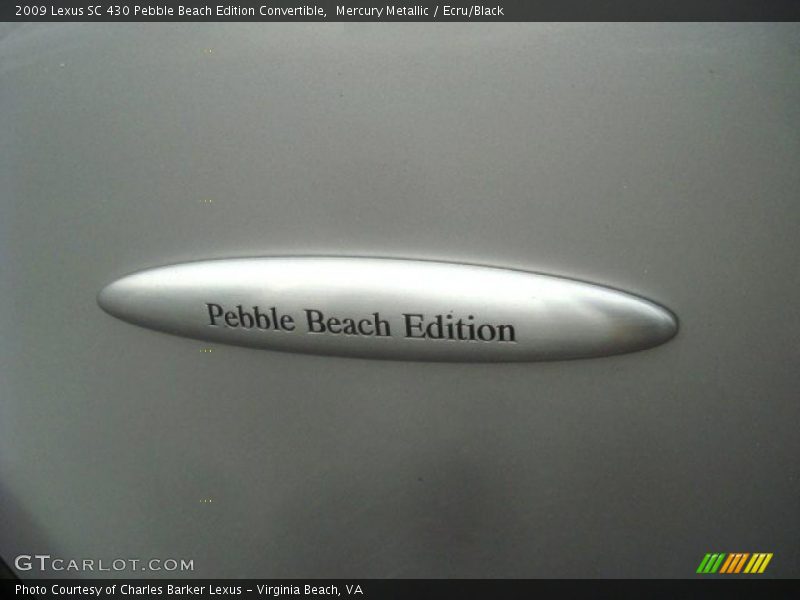  2009 SC 430 Pebble Beach Edition Convertible Logo