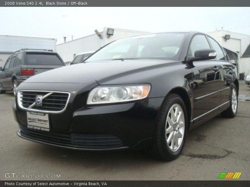 Black Stone / Off-Black 2008 Volvo S40 2.4i