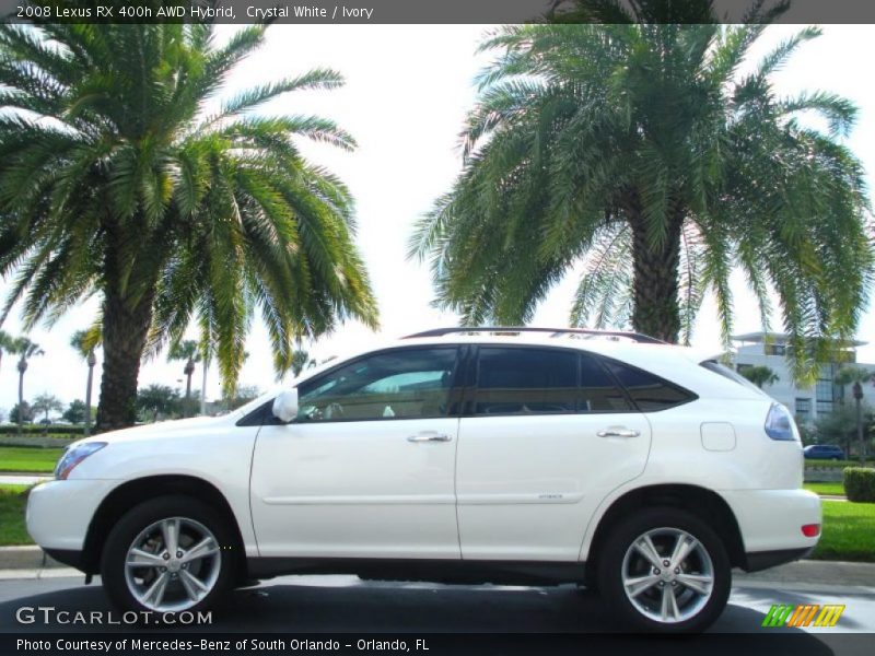 Crystal White / Ivory 2008 Lexus RX 400h AWD Hybrid