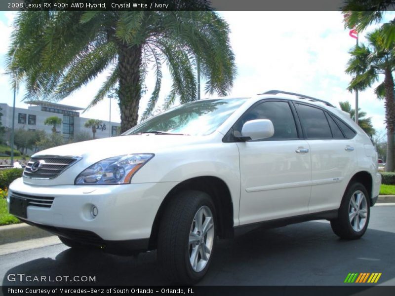 Crystal White / Ivory 2008 Lexus RX 400h AWD Hybrid