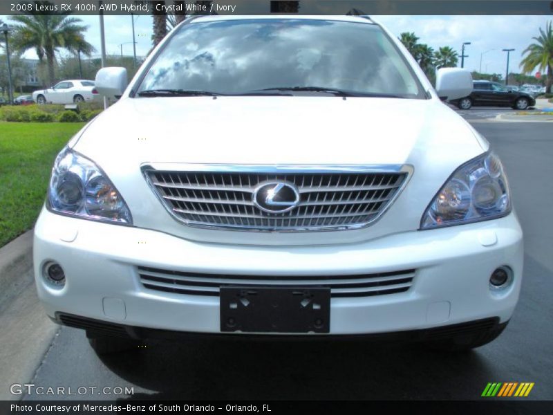 Crystal White / Ivory 2008 Lexus RX 400h AWD Hybrid