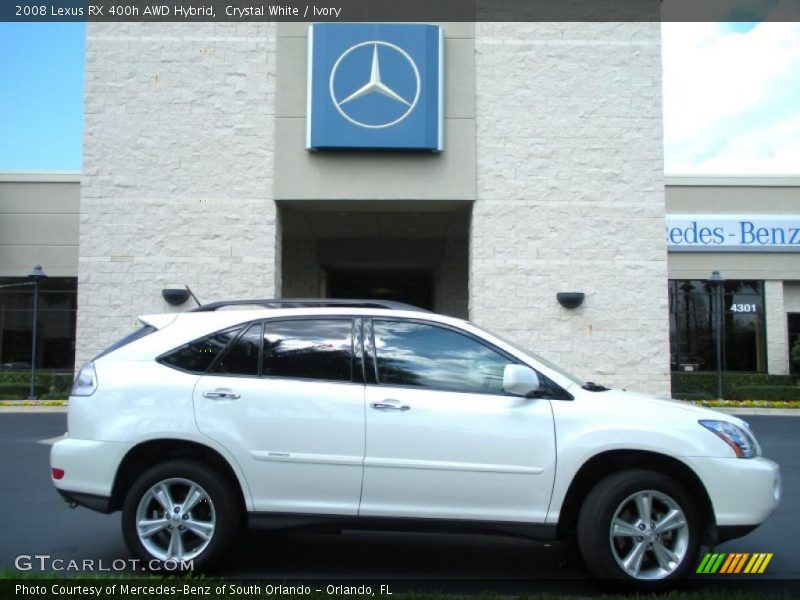 Crystal White / Ivory 2008 Lexus RX 400h AWD Hybrid