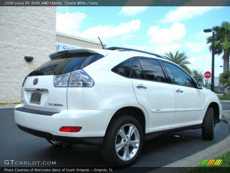 Crystal White / Ivory 2008 Lexus RX 400h AWD Hybrid