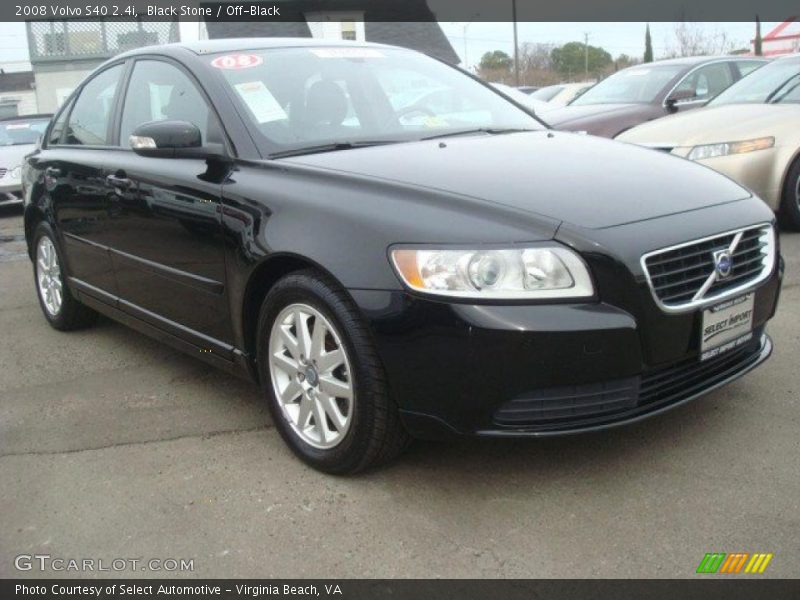Black Stone / Off-Black 2008 Volvo S40 2.4i