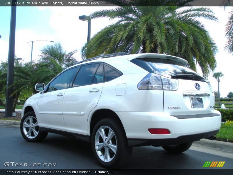 Crystal White / Ivory 2008 Lexus RX 400h AWD Hybrid