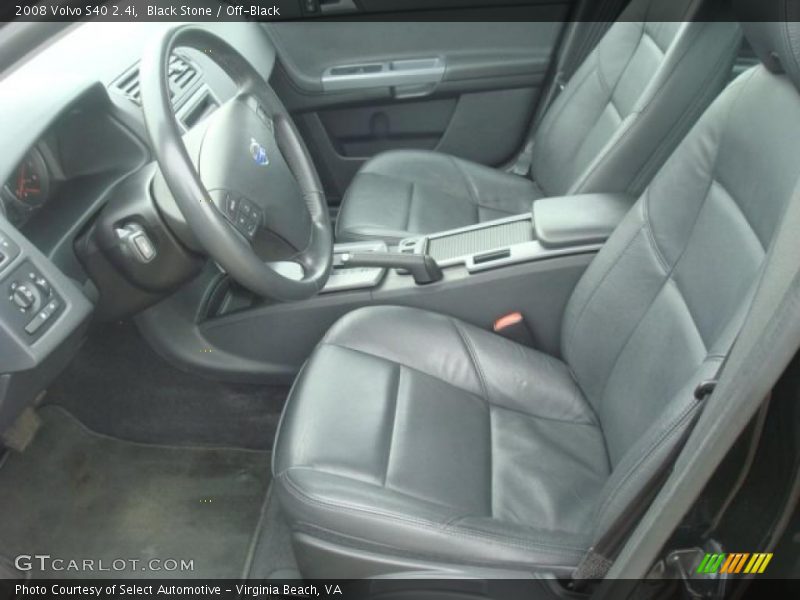 Black Stone / Off-Black 2008 Volvo S40 2.4i
