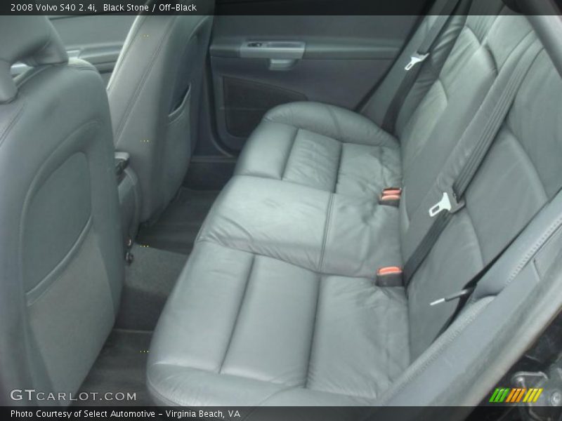  2008 S40 2.4i Off-Black Interior