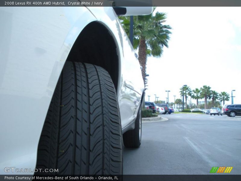 Crystal White / Ivory 2008 Lexus RX 400h AWD Hybrid