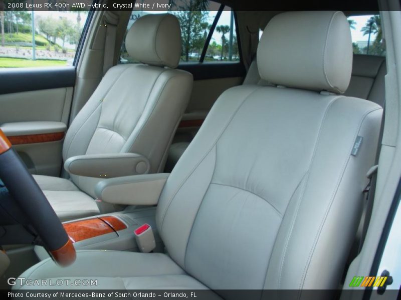 Crystal White / Ivory 2008 Lexus RX 400h AWD Hybrid