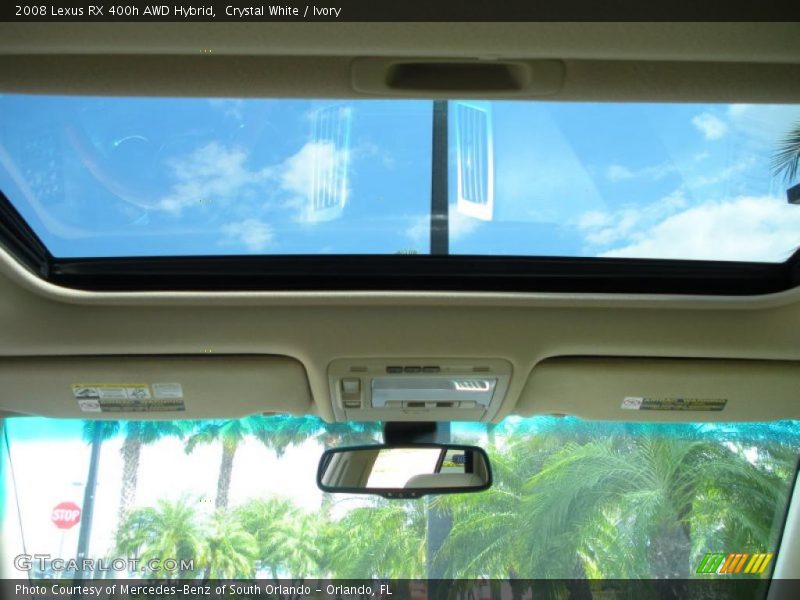 Crystal White / Ivory 2008 Lexus RX 400h AWD Hybrid