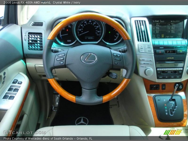 Crystal White / Ivory 2008 Lexus RX 400h AWD Hybrid