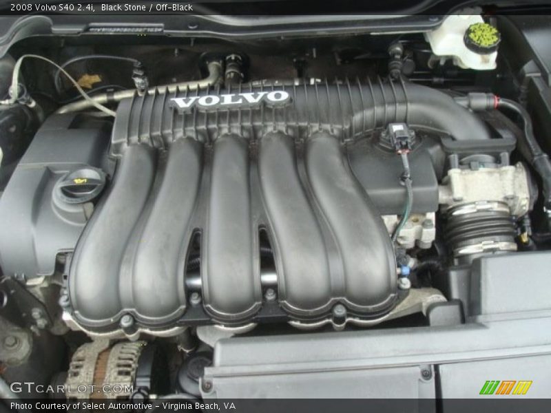  2008 S40 2.4i Engine - 2.4L DOHC 20V VVT Inline 5 Cylinder