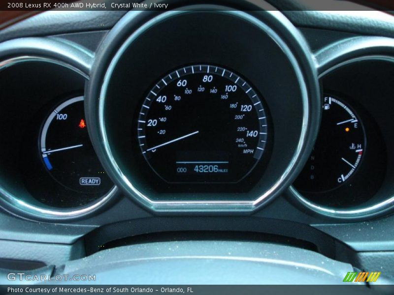 Crystal White / Ivory 2008 Lexus RX 400h AWD Hybrid