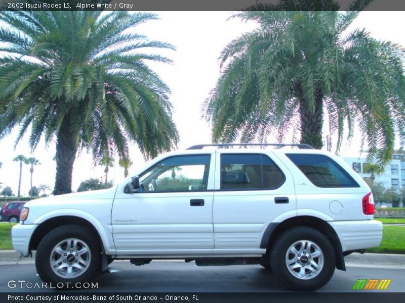  2002 Rodeo LS Alpine White