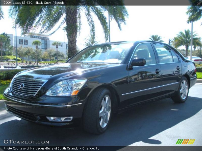 Black Onyx / Saddle 2004 Lexus LS 430