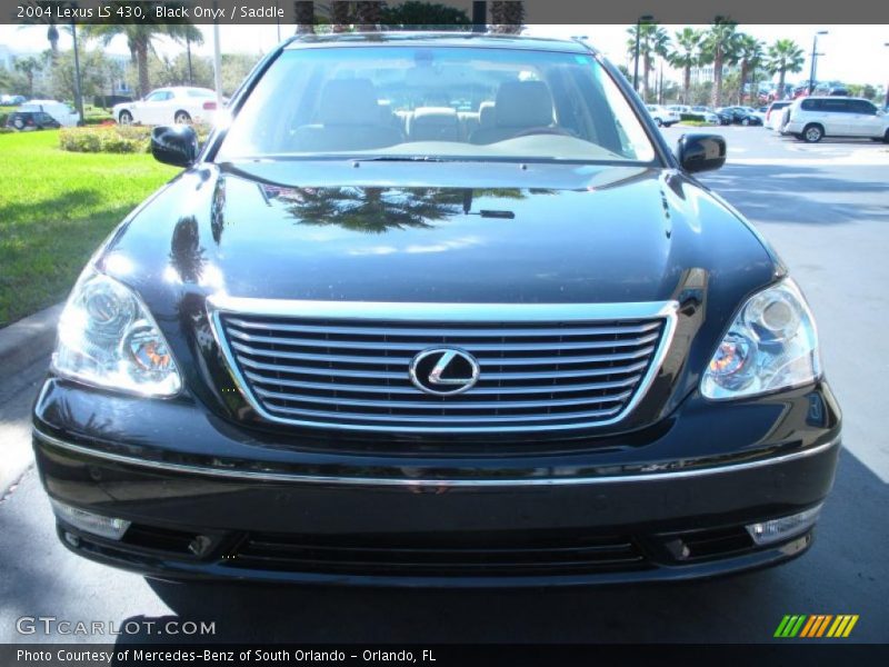Black Onyx / Saddle 2004 Lexus LS 430