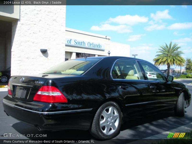 Black Onyx / Saddle 2004 Lexus LS 430