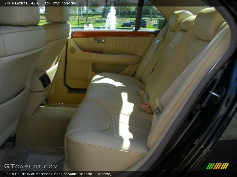 Black Onyx / Saddle 2004 Lexus LS 430