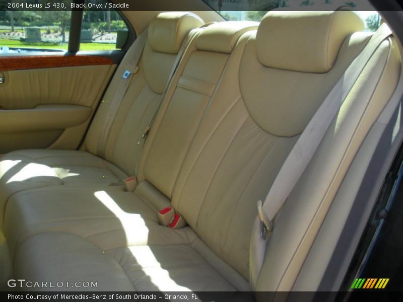 Black Onyx / Saddle 2004 Lexus LS 430