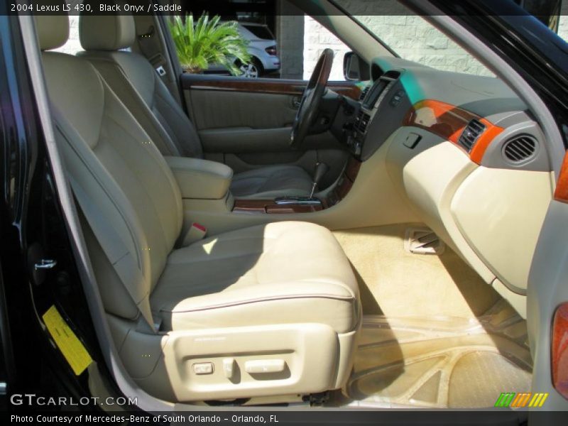 Black Onyx / Saddle 2004 Lexus LS 430