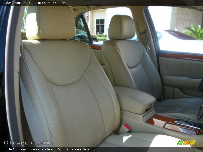 Black Onyx / Saddle 2004 Lexus LS 430